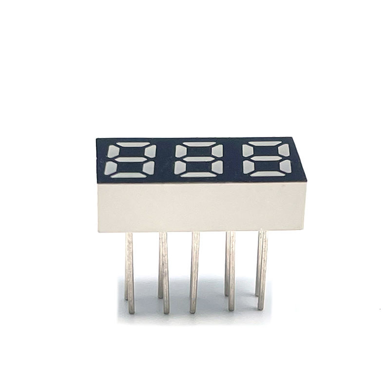 Семисегментный LED-дисплей 0.28 дюйма, 3 разряда, многоцветный