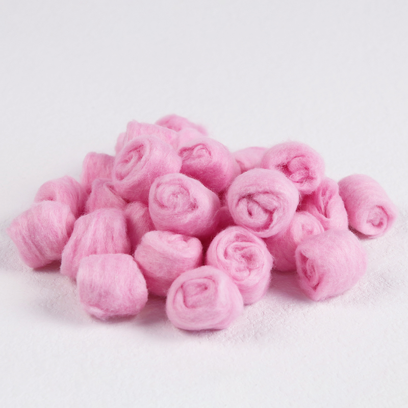 Colorful Cotton Ball Make up Wool Balls