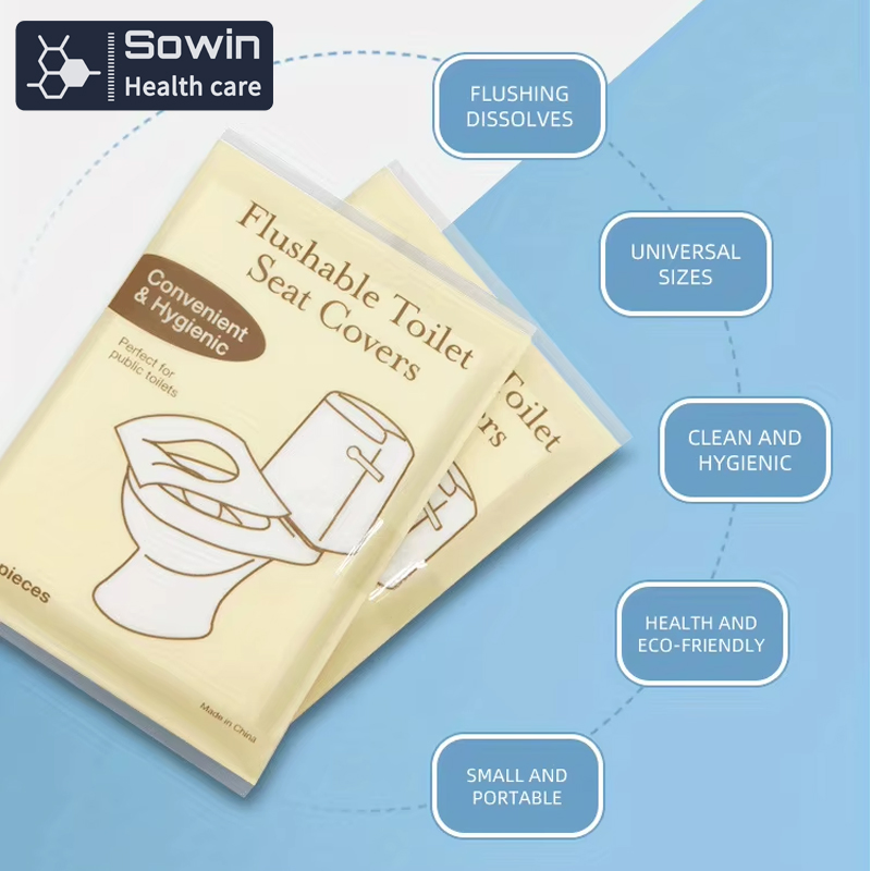 Popular Package Dispsable Toilet Paper Cover for Girl and Women's Travelling Trip