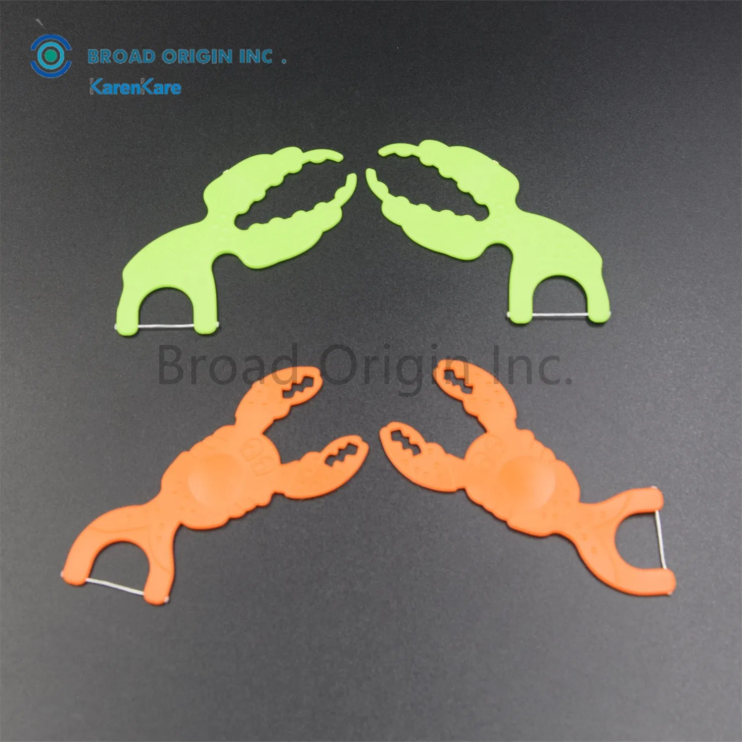 Wholesale Dental Flosser Eco-Friendly Kids Floss Picks with Cartoon Animals