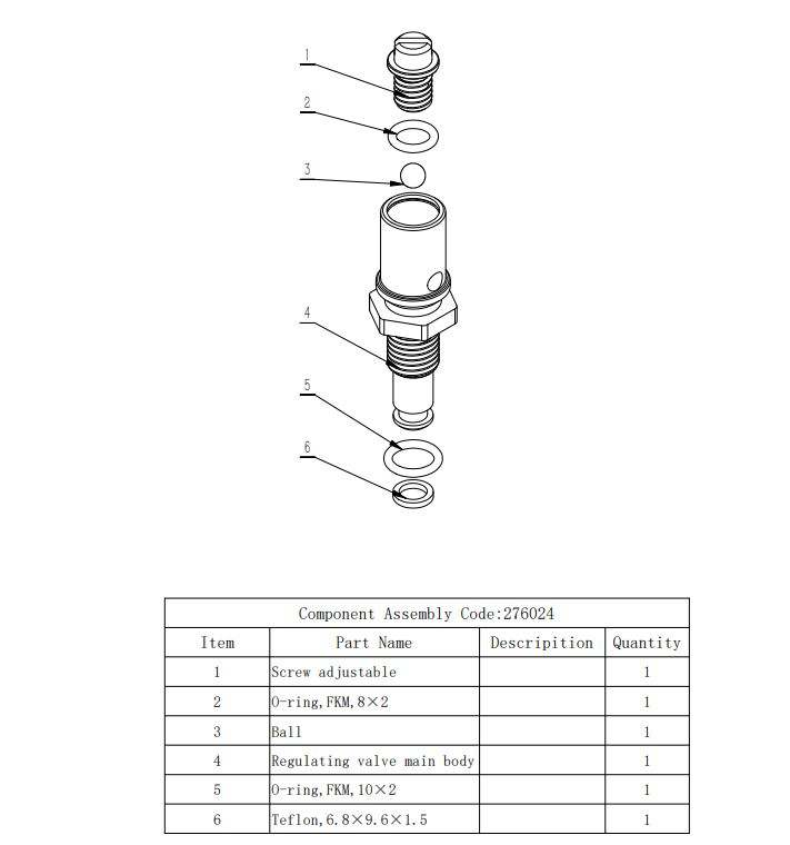High-Performance Pressure Regulating Valve for Hot Melt Glue Machines