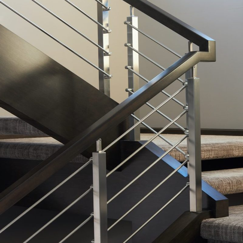 Outdoor/Indoor Garden Fence Stainless Steel Stair Rod Handrail/Balustrade/Railing