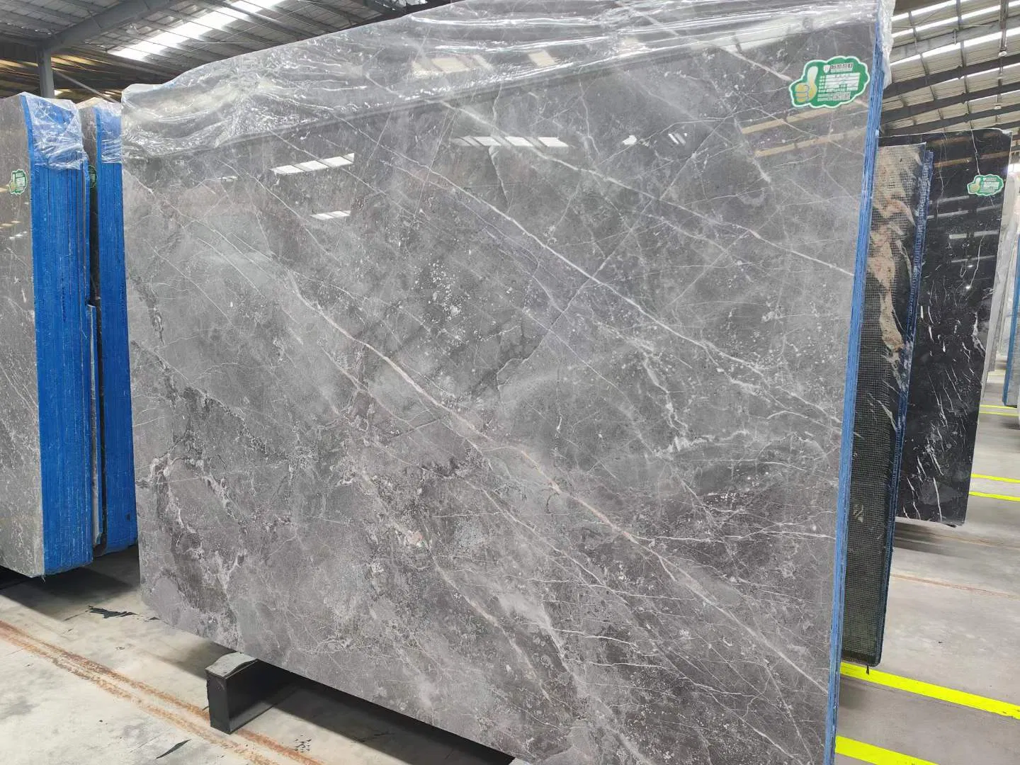 White and Black Granite Tiles