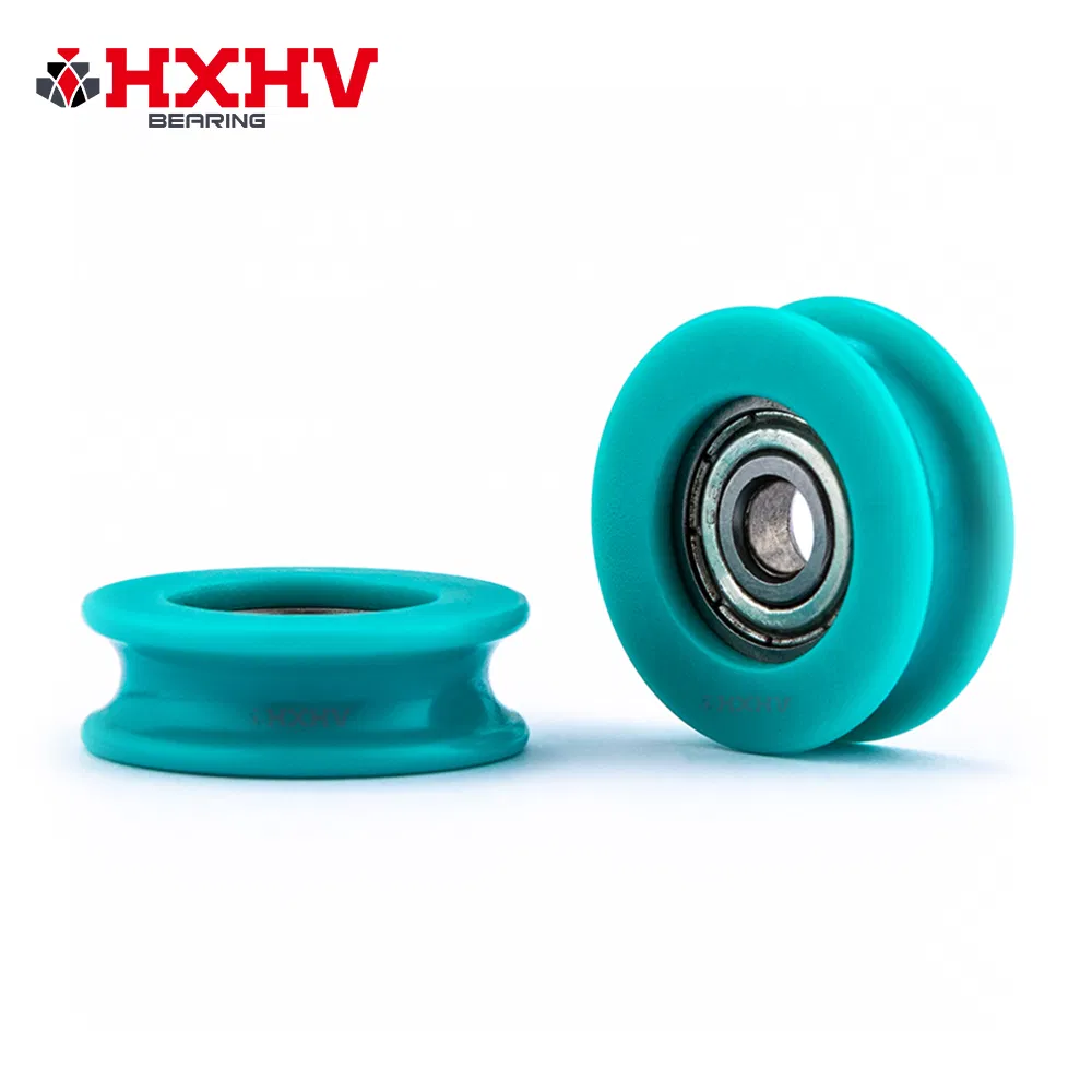 HXHV U groove light green roller wheels for inline skate wheels