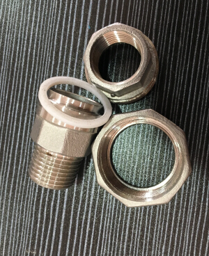 Stainless Steel Female Male Thread Hexagonal Hex Union