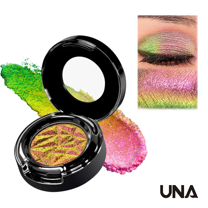 Wholesale Multichrome Eyeshadow High Pigment Duochrome Makeup Single Eye Shadow Glitter