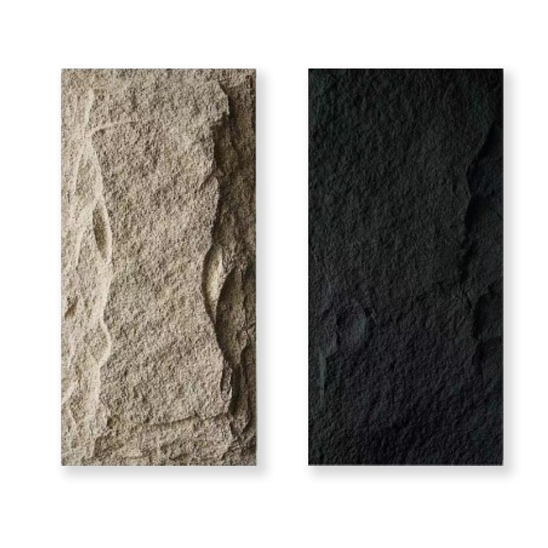 Mushroom Rock Decorative Wall Panel PU Stone Waterproof Firproof Wall Cladding Panel