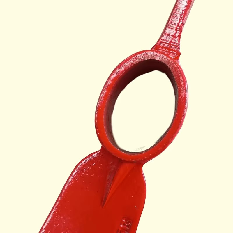 Rail Steel Forged Pickaxe with Anti-Slip Wooden Handle