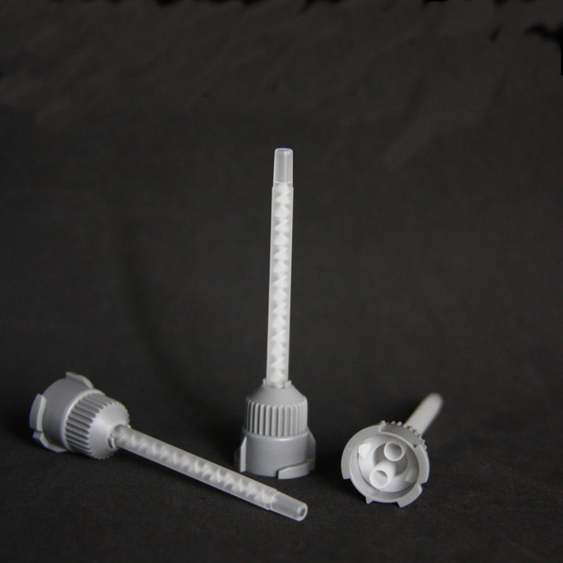 Me05-16s (1: 1) Static Mixer 2ND Generation Ab Green Square Grey Seat Mixing Tube Mixing Nozzle T-Mixing Tip