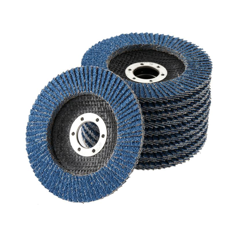 Лепестковый круг 115 мм из циркония для шлифовки