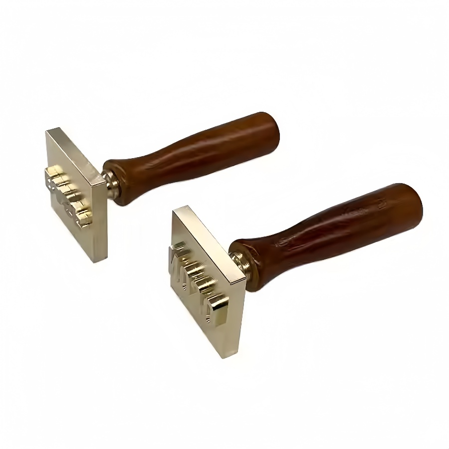 Ice Seal Stamp Customized Logo Copper Brass Ice Cube Pattern Seal for Wine Drink Ice Carving Seal for Bar