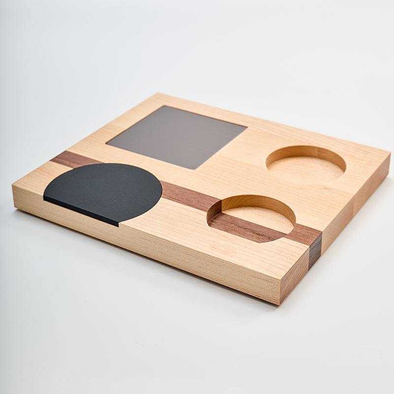 Multifunction Solid Wood Coffee Tamper Holder