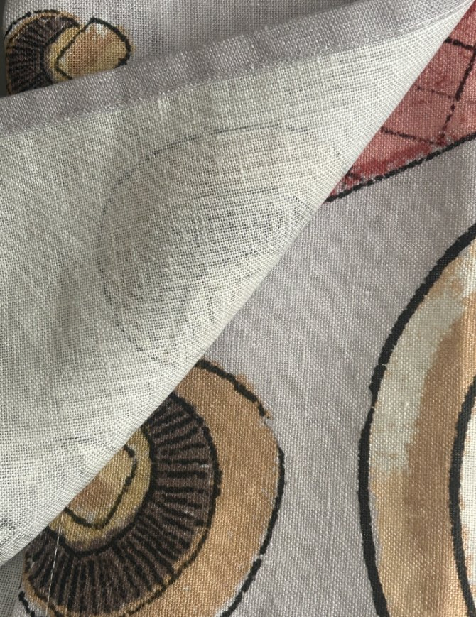 Custom Digital Printed Linen Kitchen Napkins