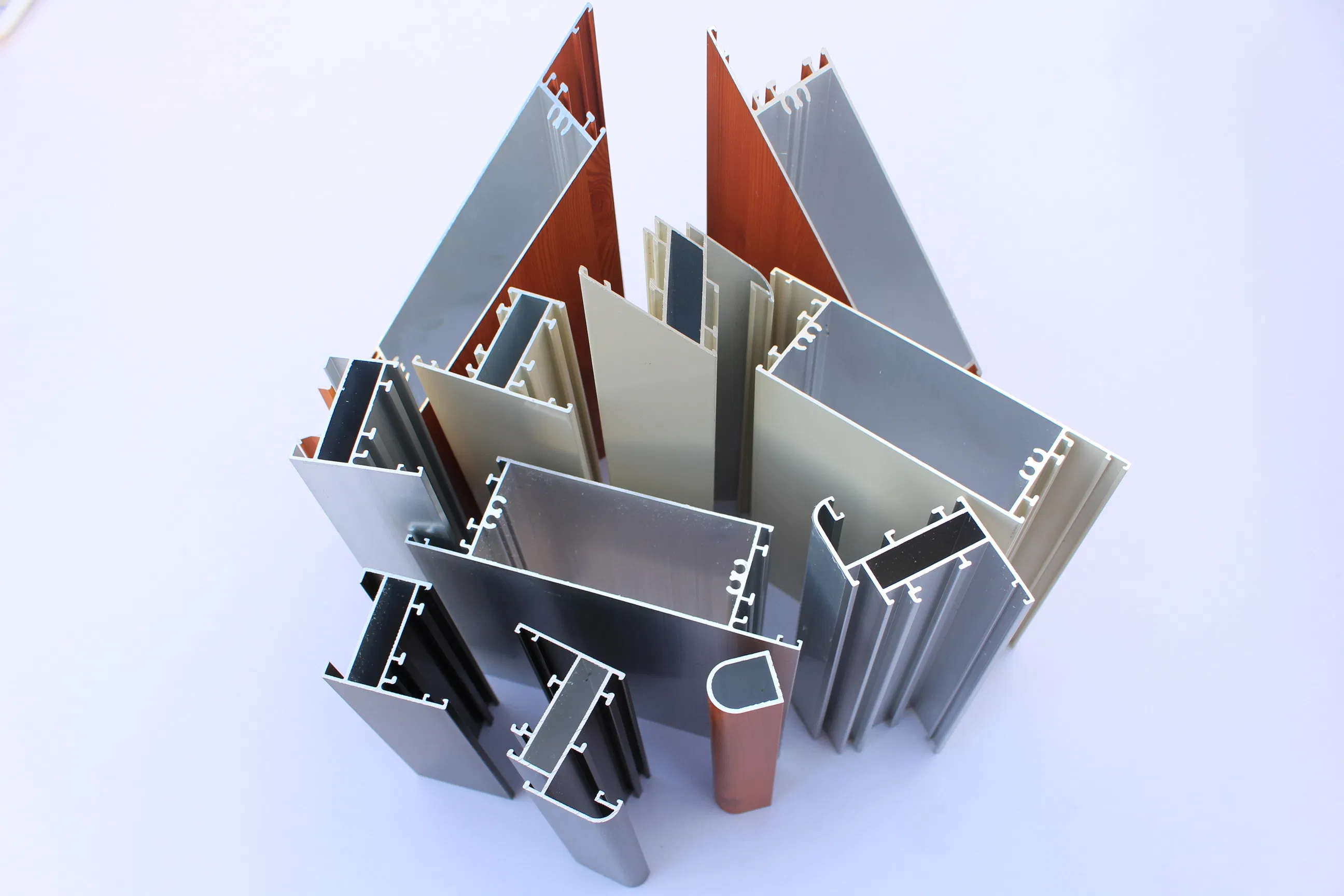 Aluminum Louver Window Frames Mesh Window