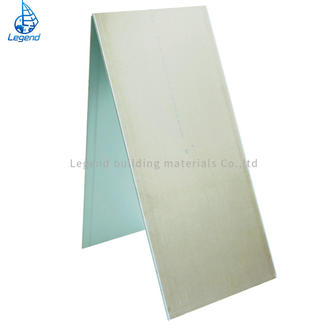 Waterproof Fireproof Moisture-Proof Plasterboard Drywall Gypsum Board 7mm Chinese Supplier