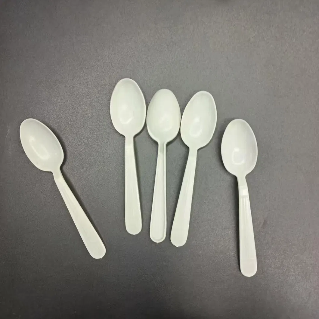 White PP Cutlery PP Knife, Fork and Spoon