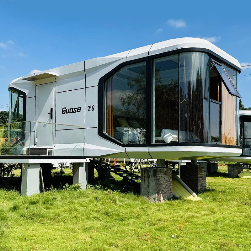 Modern Modular Prefabricated Container House Outdoor Mass Production Micro-Capsule House Modular Prefabricated House