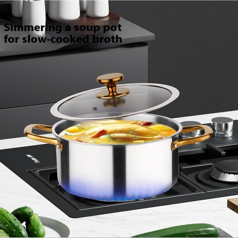 Pure Titanium Four - Piece Set 24cm Hammer Frying Pan [100% Pure Titanium]]