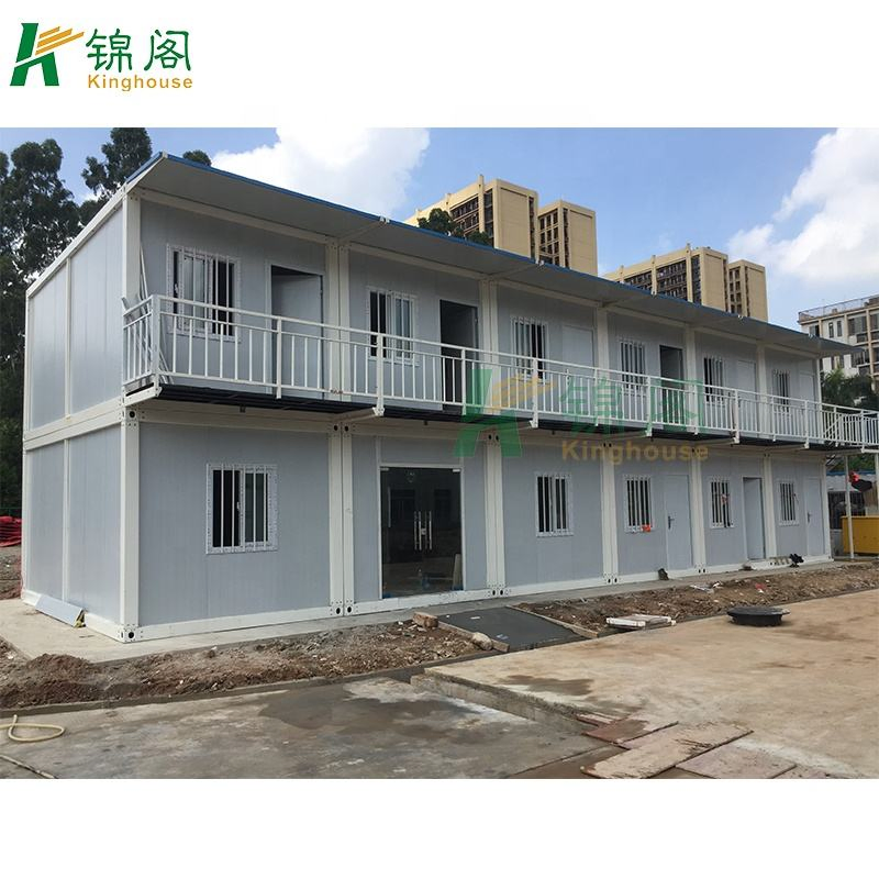 Quick-Assembly Detachable Container House for Workers and Offices