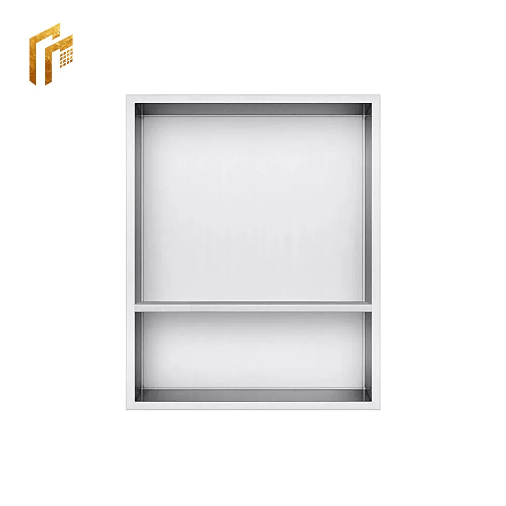 Ниша для душа из нержавеющей стали 304, золото