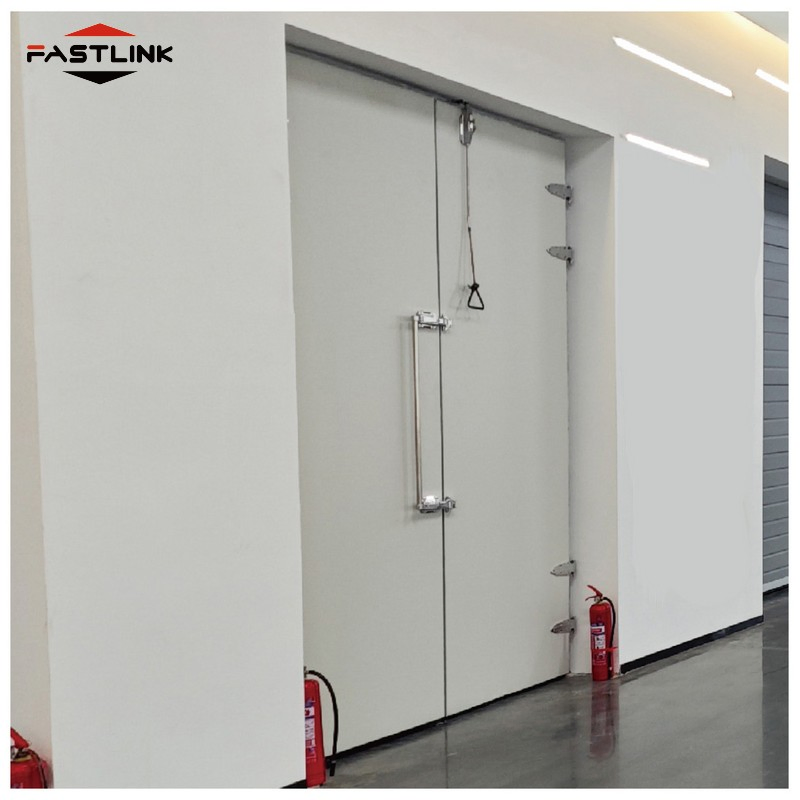 Fastlink Genuine New Product Explosion Factory Galvanized Steel Exterior Swinging Bar Doors