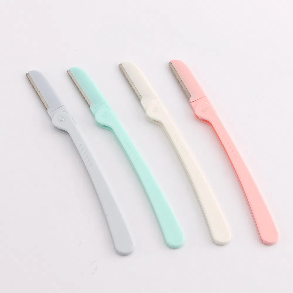 Fold-Able Eyebrow Sharper Shaving Razor Safety Trimmer Eyebrow Grooming Razor