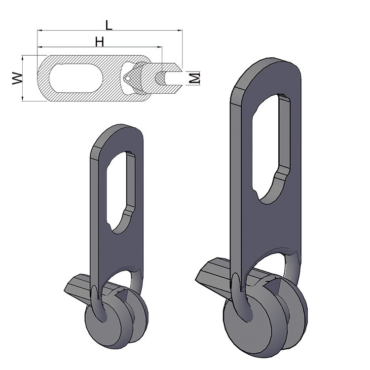 Precast Lifting System 20t Spherical Head Lifting Clutch for Precast Concrete Elements
