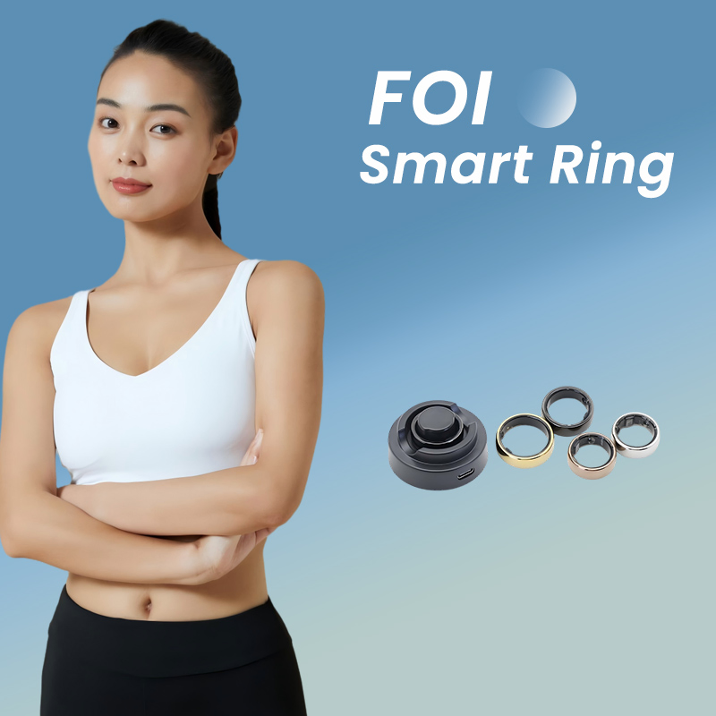 Smart Ring Health Ring Heart Rate Blood Oxygen Anillo Inteligente