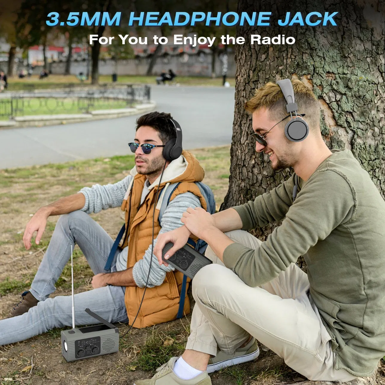 Портативная радиостанция Yx318 с солнечной зарядкой и рукояткой