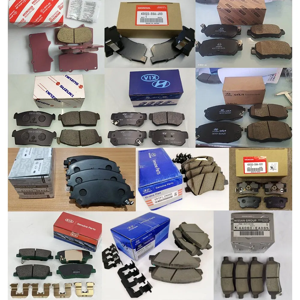 Керамические тормозные колодки 04465-YZZE9 для Toyota