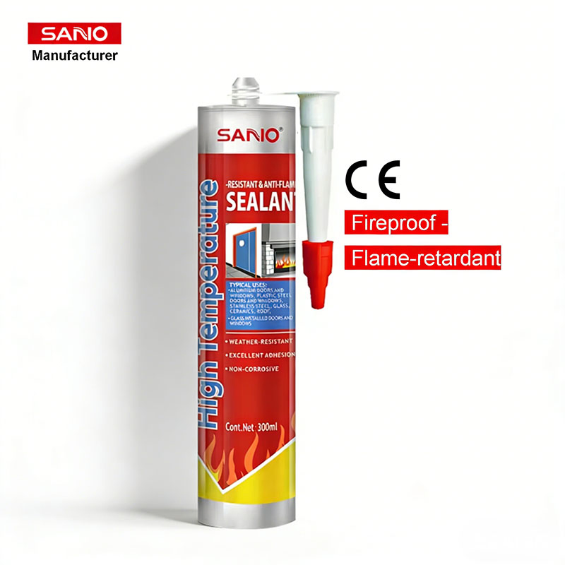 Advanced Fireproof Silicone Sealant Adhesive for Extreme Temperature Resistance