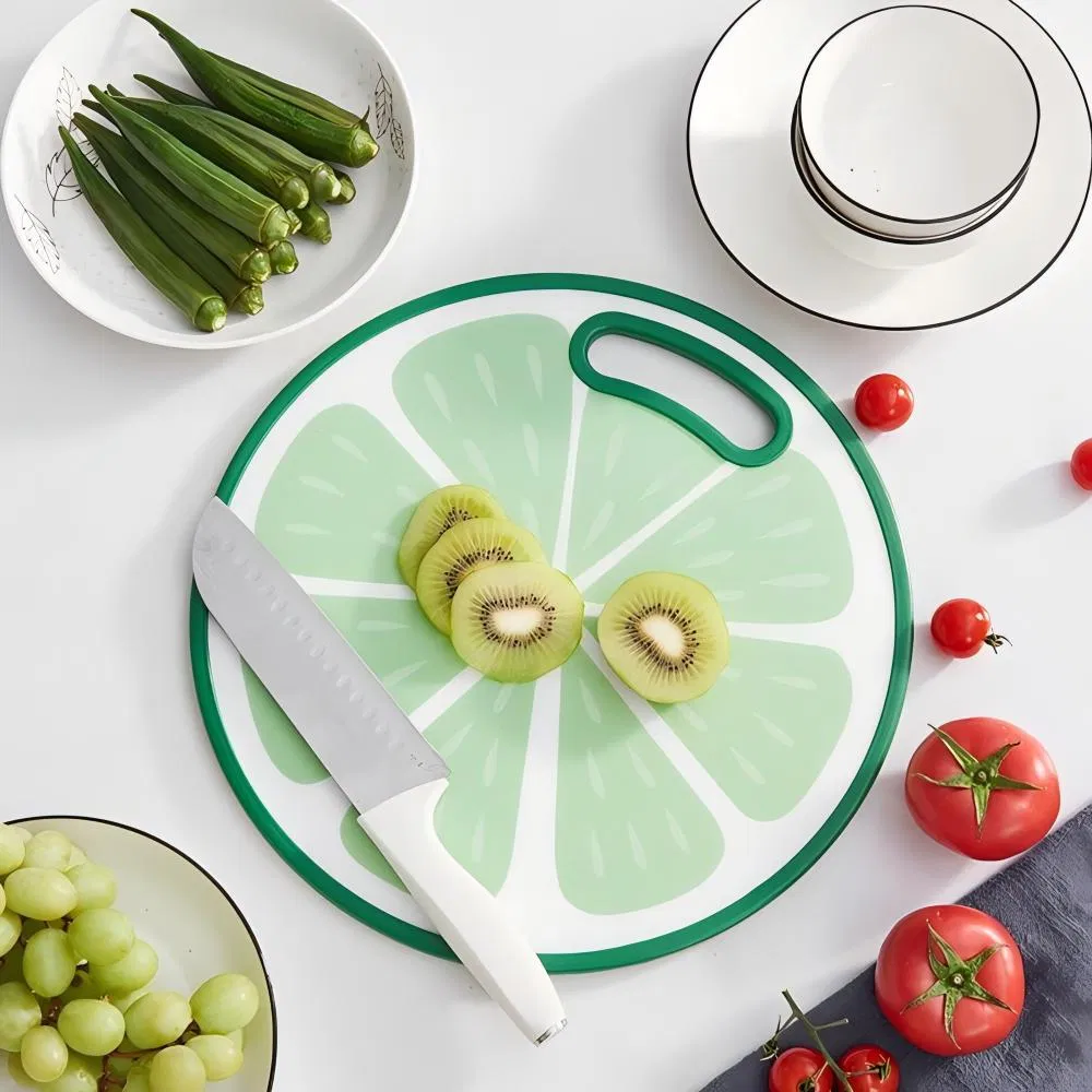 Premium Antibacterial Dual-Sided Plastic Cutting Board for Chefs