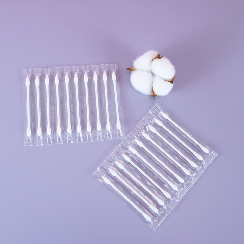 New Trend Travel Convenience Individually Wrapped Cleaning Cotton Swab