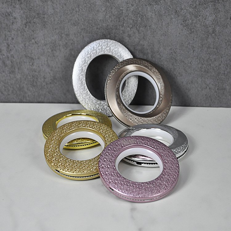 Wholesale Home Decor Luxury Window Curtain Ring Plastic Eyelet Rings