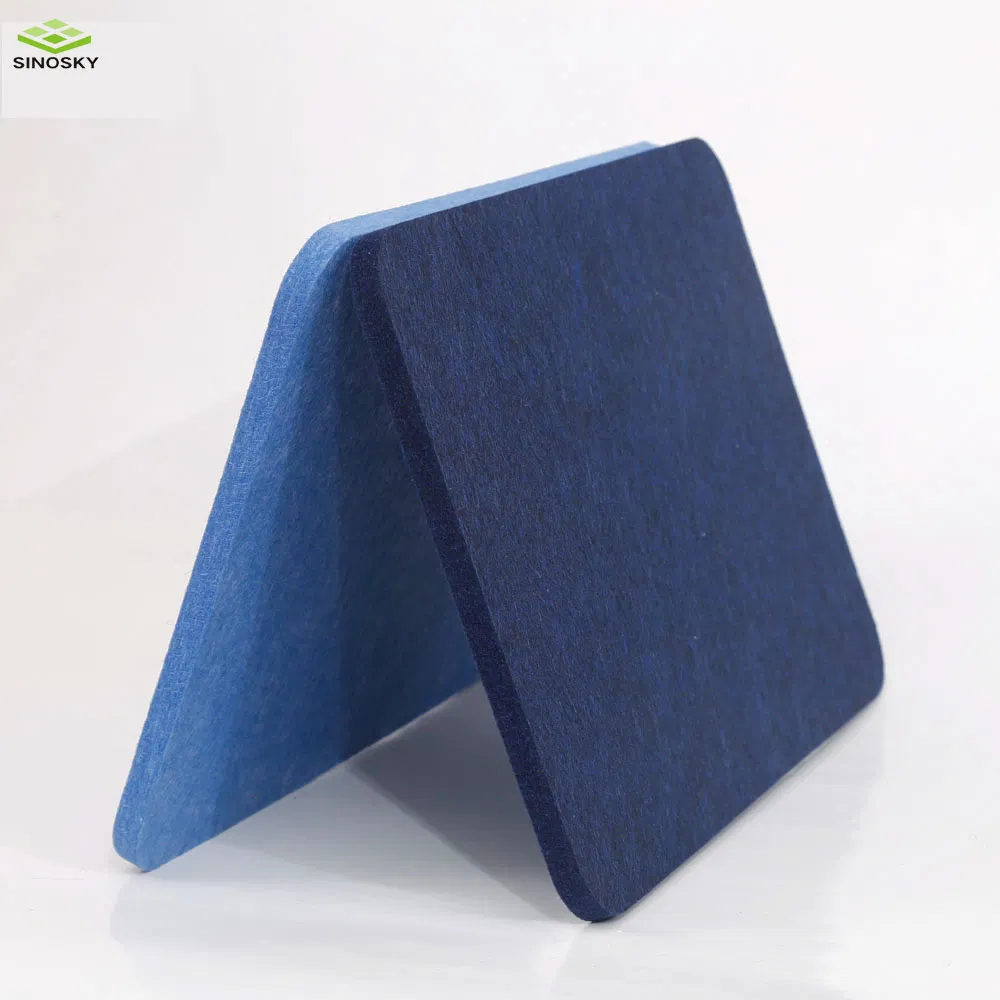 Sound Proofing Plain / Embossed / 3D Polyester Fiber Acoustic Felt Panel