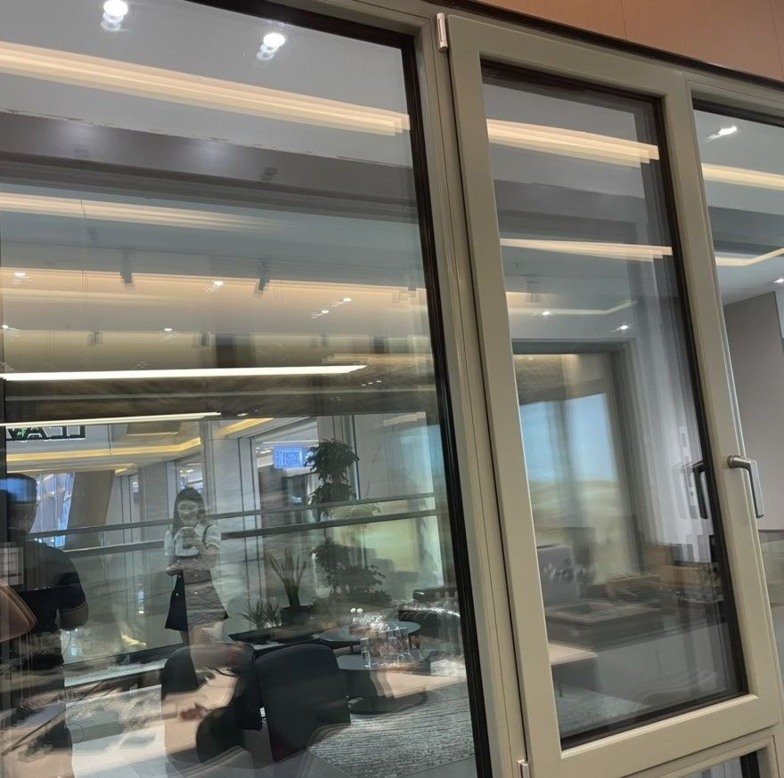 Made in China Price Metal Wood Casement Alumninium Aluminum Window with Triple Glass