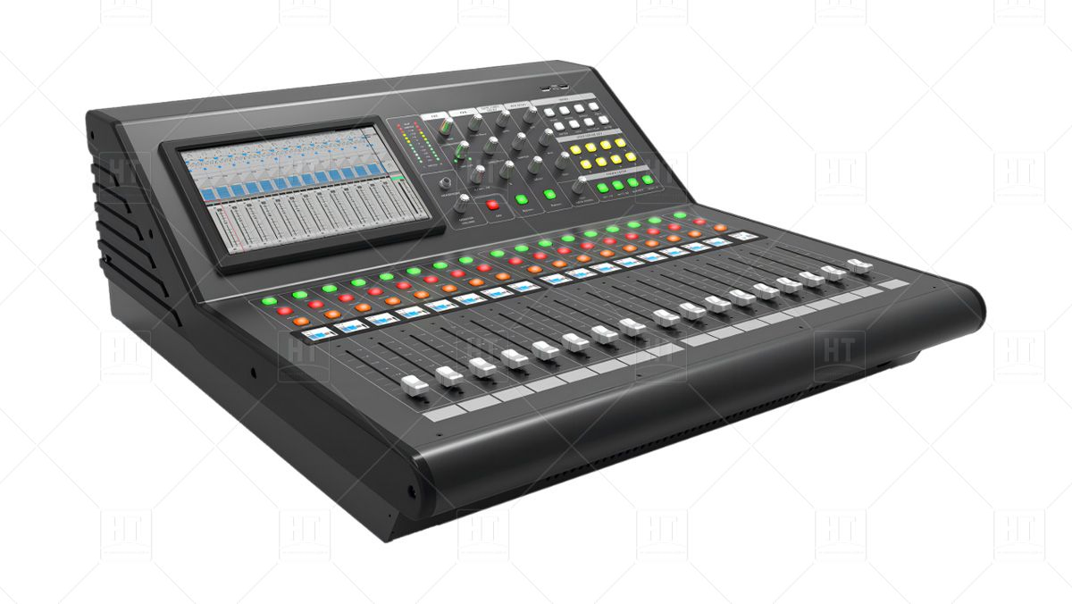 24-канальный цифровой микшерный пульт HTA-TM424