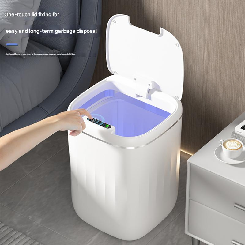 New Bote De Basura Inteligente Home Lixeira Inteligente Office Automatic Smart Bin Dustbin Garbage Container Sensor Trash Can