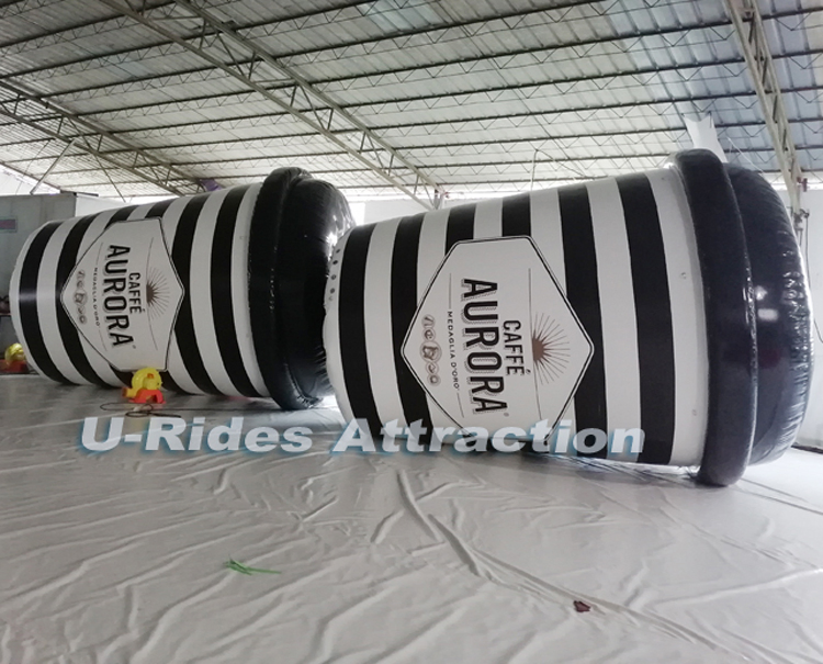 Giant inflatable model coffee cup advertising cup Inflatable Coffee Cup with Custom Logo