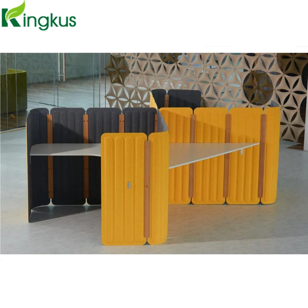 Kusprotrusion Acoustic Furniture Pet Screen Polyester Fiber Panel