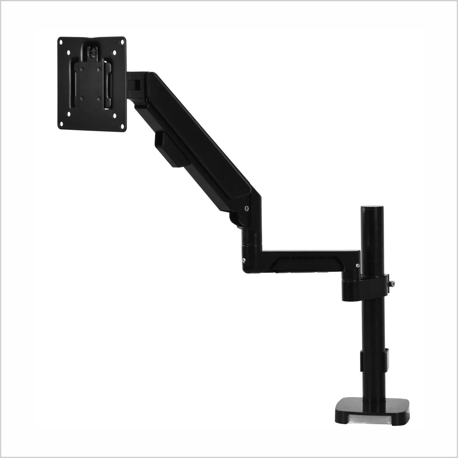Ultrawide Computer Desk Mount Heavy Duty Adjustable Single Gas Spring Monitor Stand Arm for 32 Inch Screen