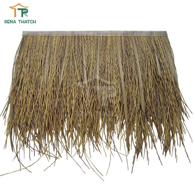 20 Years Warranty Plastic Palapa Thatch Artificial Thatch Roofing Plastic Synthetic Straw