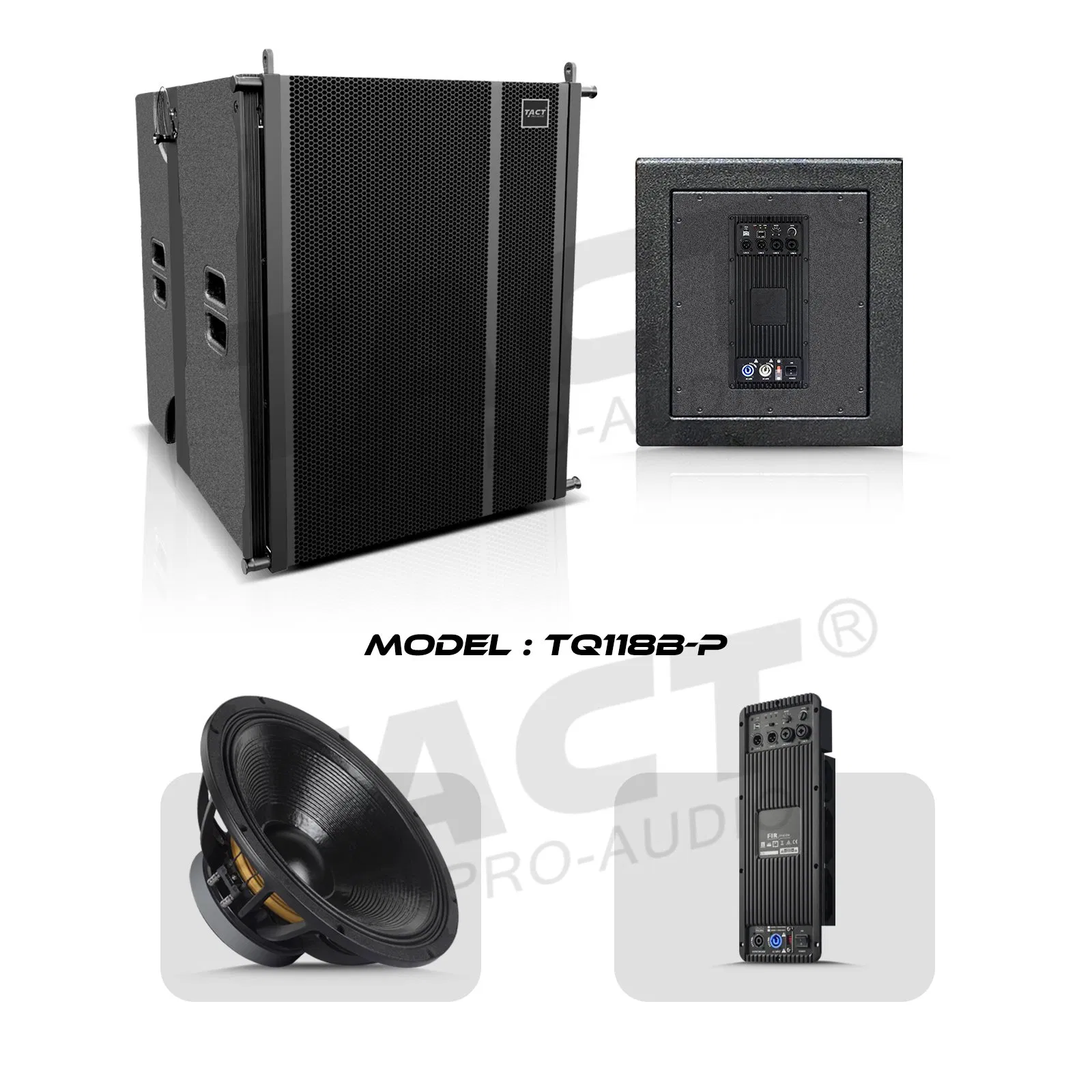 Tact PRO Audio Line Array Speaker - Professional High Power Sound System