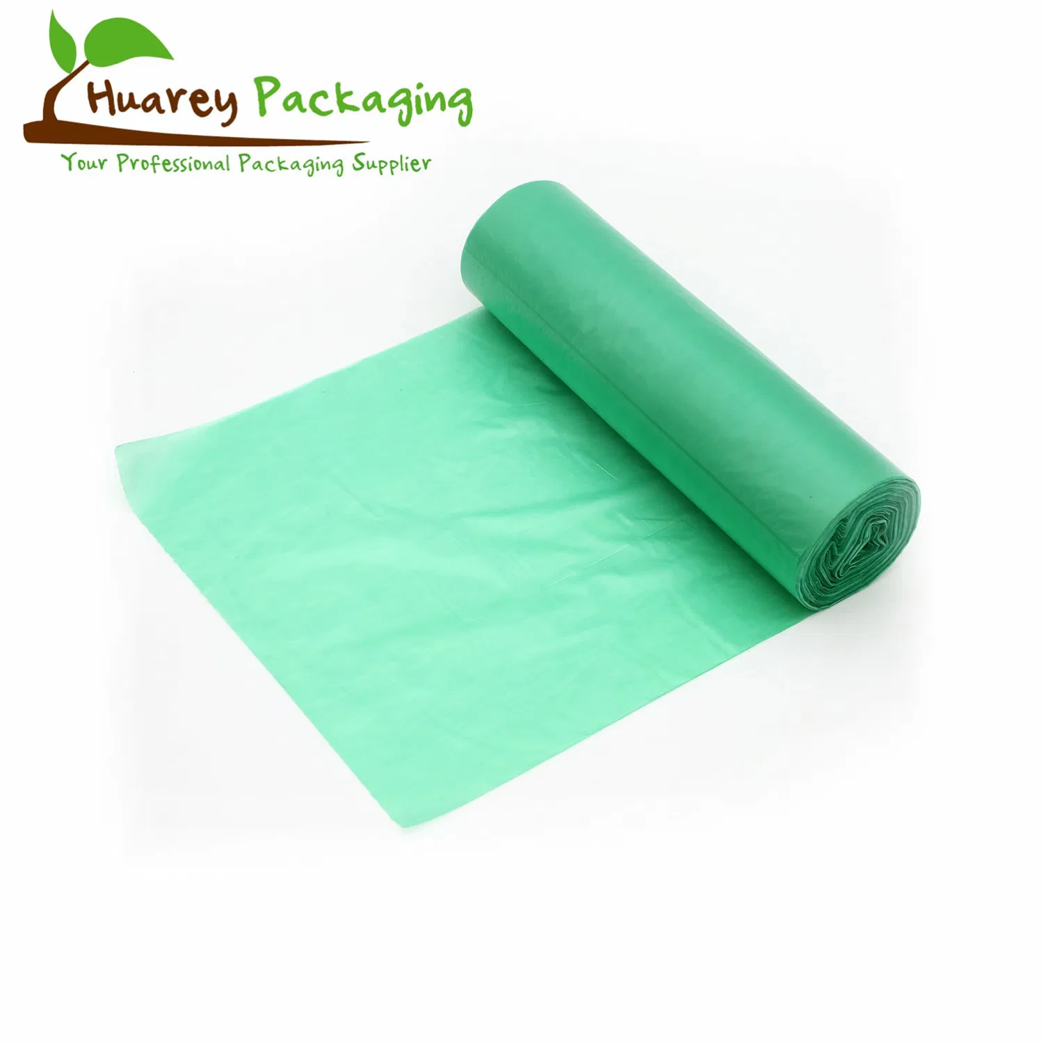 Biodegradable Compostable Wholesale LDPE Disposable Black Garbage Bags