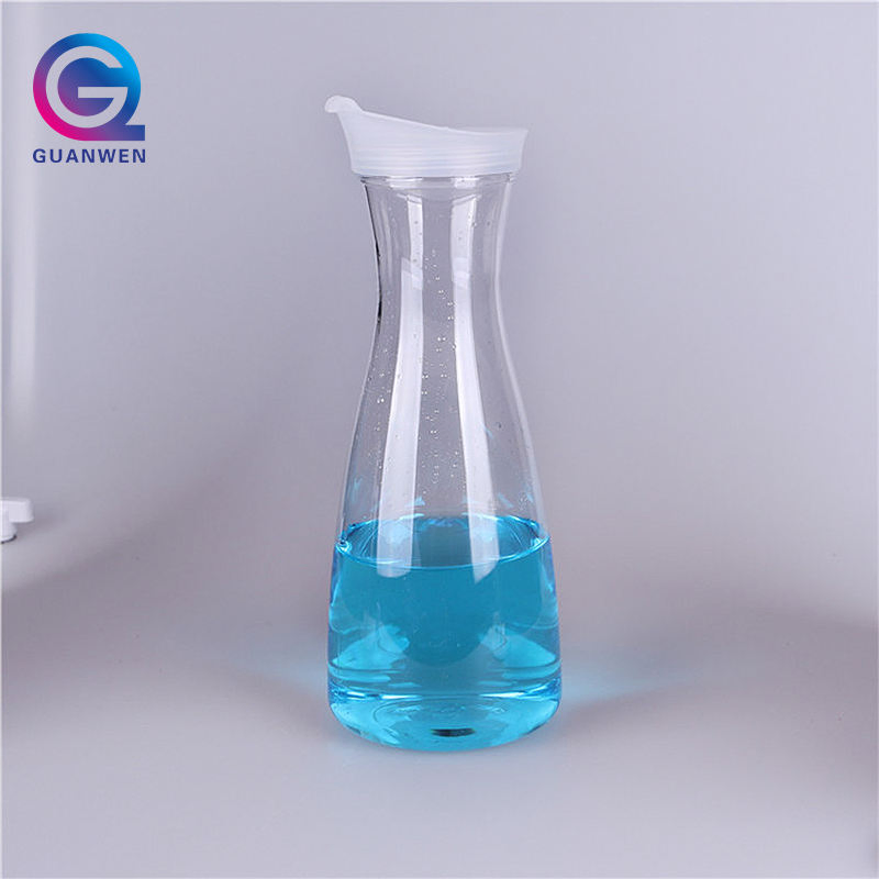 Restaurant Serving Water Juice Tea Jug 1000ml Plastic Carafe Water Pitcher
