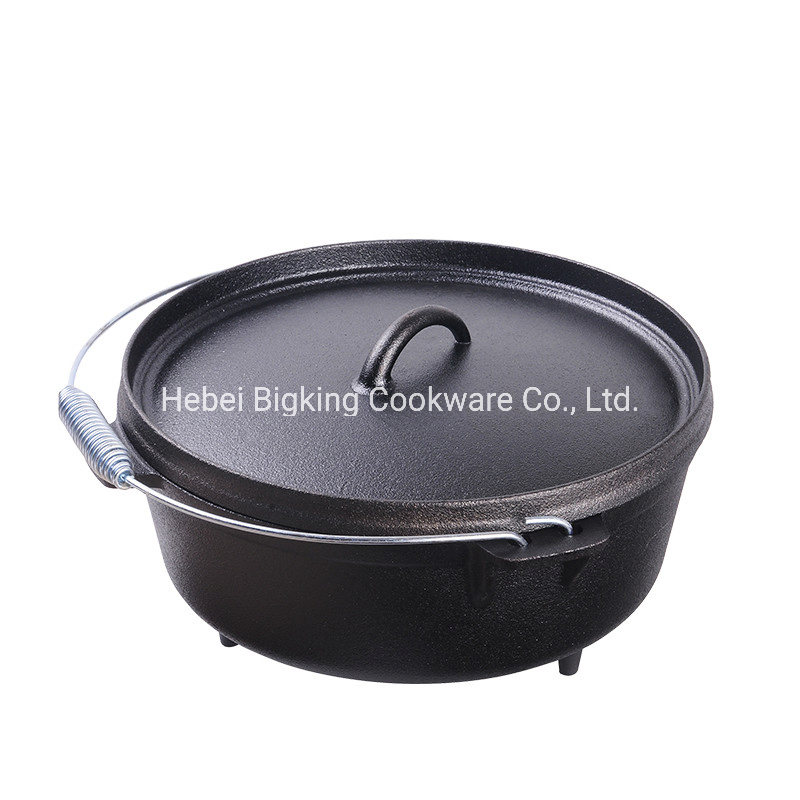 Three Legged Cast Iron Dutch Oven Hungary Pot
