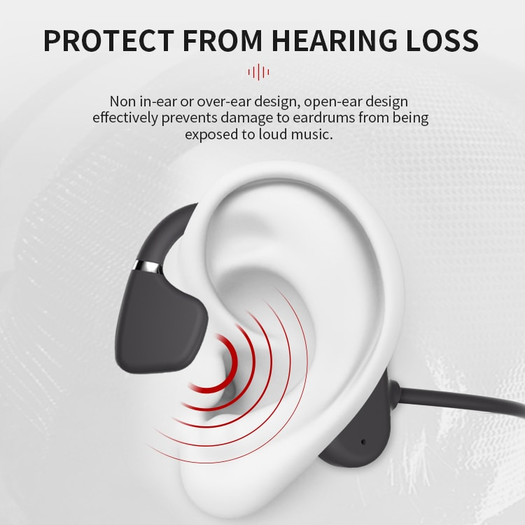 Наушники спортивные беспроводные Open Ear с костной проводимостью
