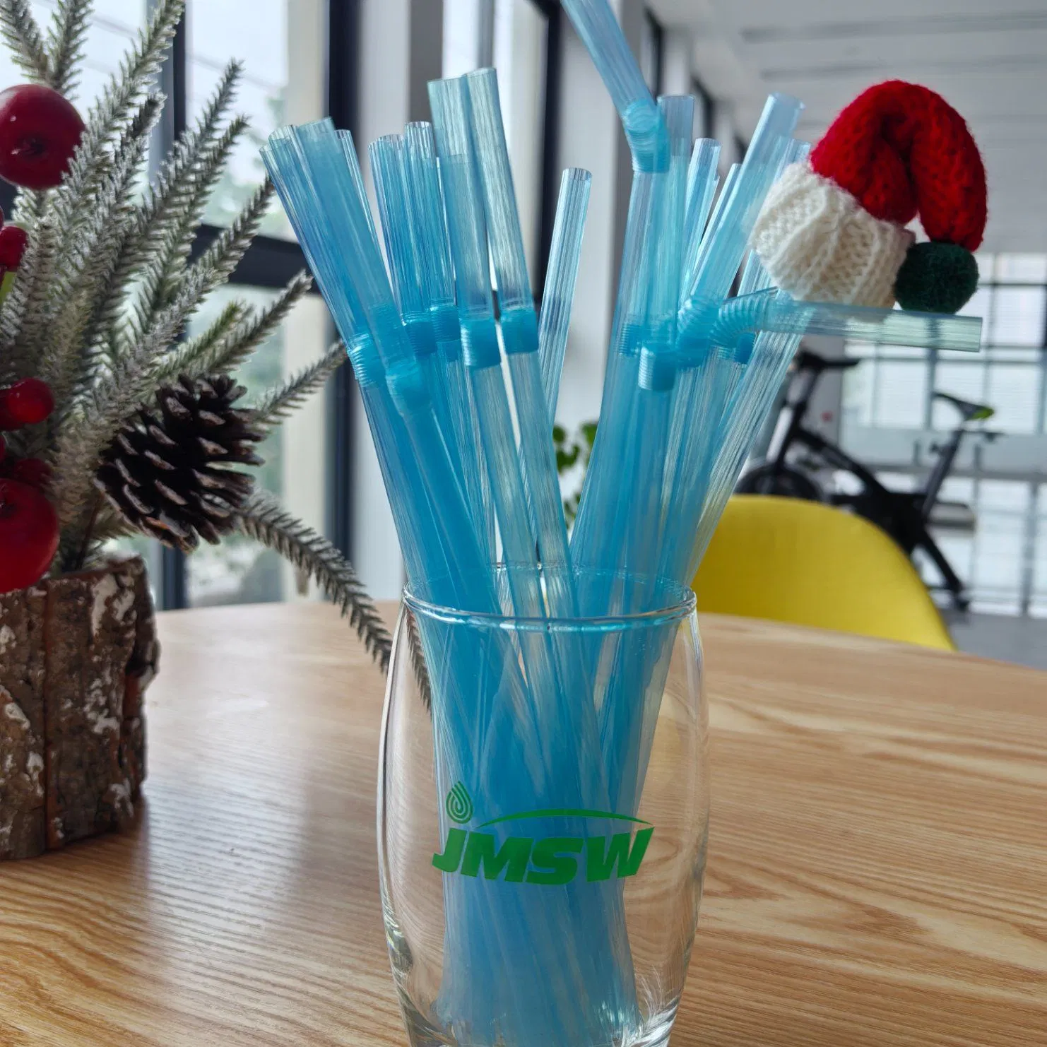 Pha Flexible Drainking Straws Extra Long Biodegradable and Compostable Materials