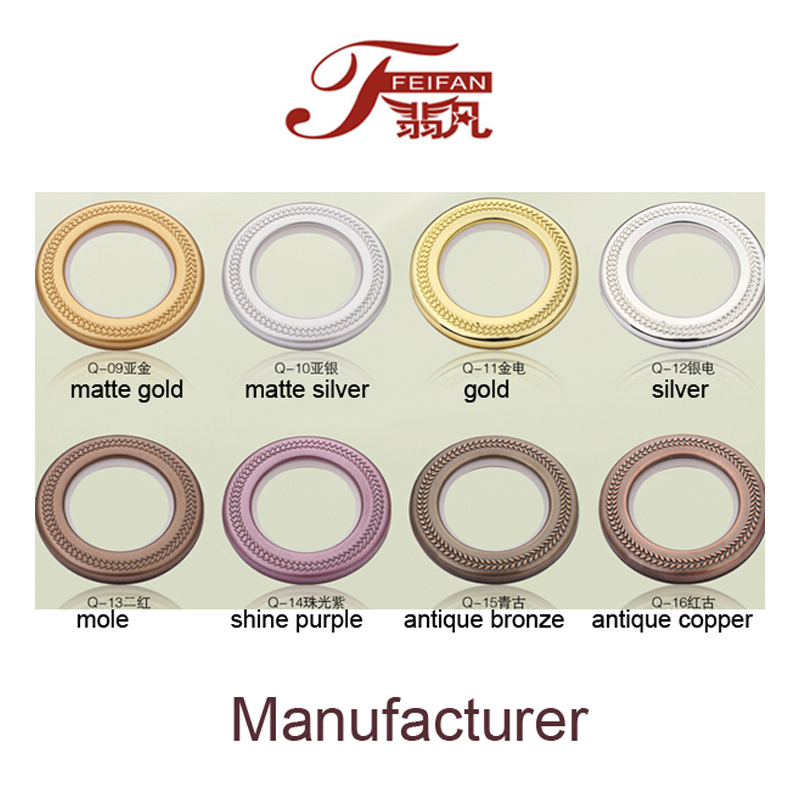 Size 45mm Curtain Eyelet Plastic Ring Curtain Accessories Tape Groment Eyelet