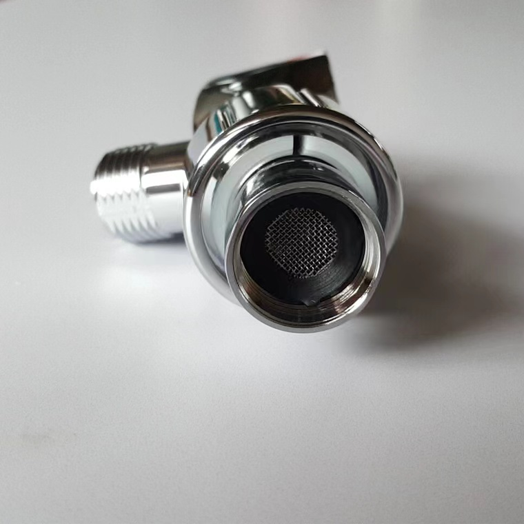 Luxurious Chrome Shower Head with Adjustable Height and ABS Design